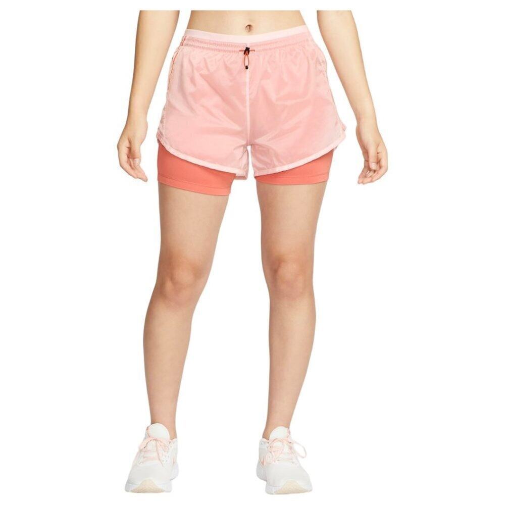 NWT Nike Women's Icon Clash Tempo Luxe Mid-Rise Running Shorts Size XS